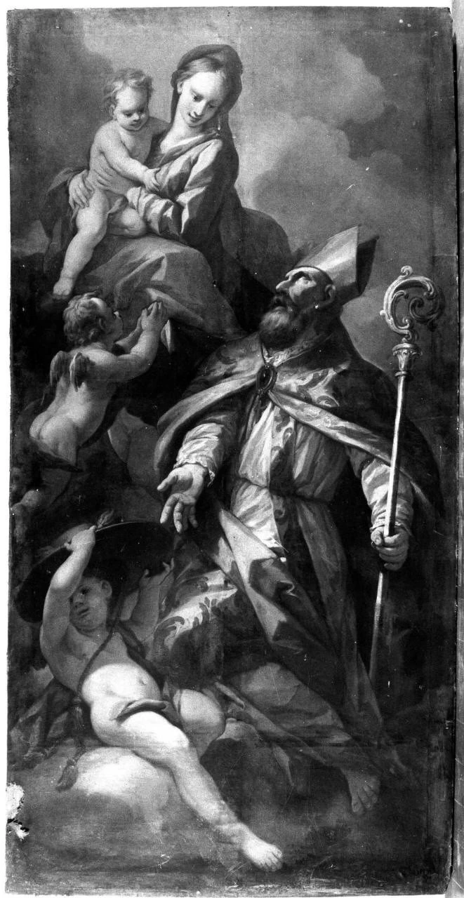 Madonna con Bambino e San Bernardo degli Uberti - Reggello - Firenze